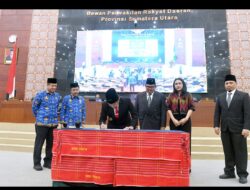 Pemprovsu Bersama DPRD Sepakakati Ranperda Pajak dan Retribusi Daerah