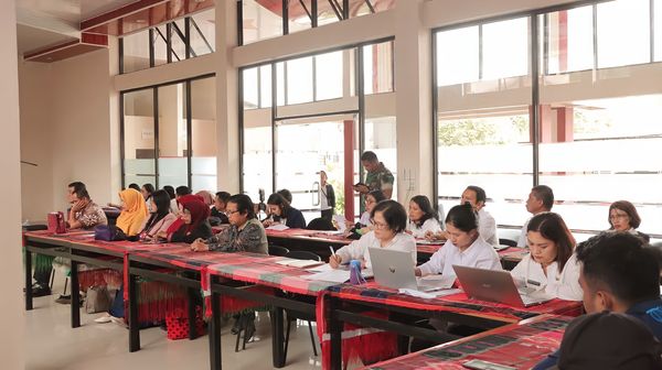 Forum Koordinasi Percepatan Penurunan Stunting Kabupaten Dairi tahun 2023, di Hotel Mutiara, Sidikalang, Rabu (8/11/2023).(foto/ist)