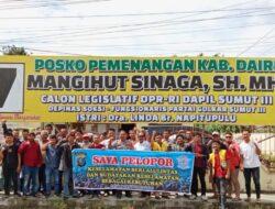 Tim dan Relawan Mangihut Sinaga Sepakat Tertib Berlalu Lintas