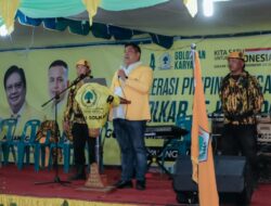 Usai Lantik Pimpinan Kecamatan Partai Golkar, Ini Pesannya Eddy Berutu