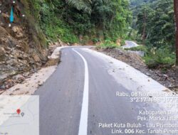 Sudah Rampung, Jalan Kutabuluh – Lau Perimbon Mulus