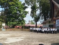 Bupati Dairi Hadiri Apel Siaga Deklarasi Kampanye Damai Bersama Bawaslu Jelang Pemilu Serentak 2024