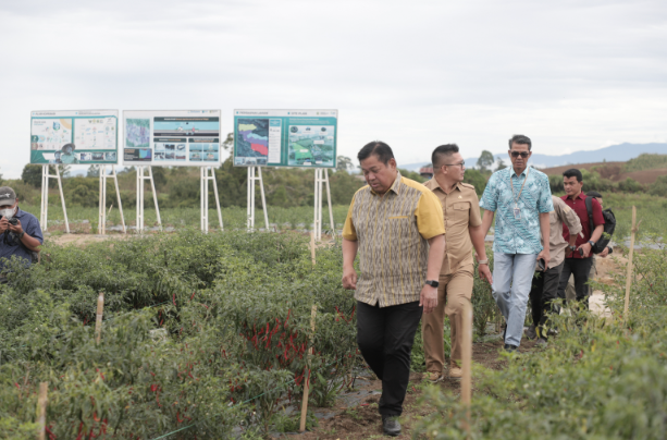 Kawasan Pertanian Terpadi (KPT) Parbluan.(foto/ist)