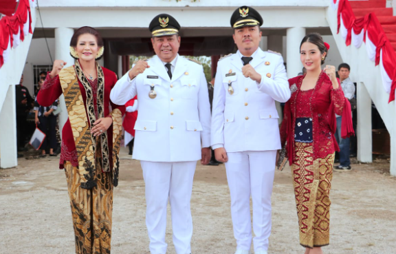 Capaian Kerja Bupati dan Wakil Bupati Dairi, Eddy Berutu dan Jimmy Sihombing.(foto/ist)