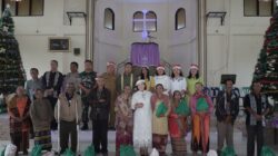 Safari natal Pemkab Dairi di Kecamatan Parbuluan. (foto/ist)