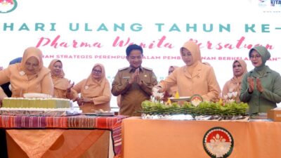 HUT Dharma Wanita Persatuan Provsu ke 24, Pj Gubsu: Perempua Miliki Peran Penting Wujudkan Kemajuan Bangsa