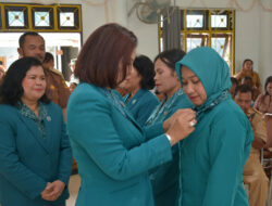 Romy Mariani Lantik dan Kukuhkan Ketua Tim Penggerak Serta Bunda PAUD Desa Silima Pungga Pungga