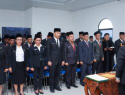 Lantik Pejabat Di Lingkungan Pemkab Dairi, Eddy Berutu : ASN Harus Produktif, Inovatif, dan Cepat Beradaptasi