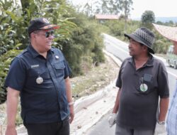 Tinjau Langsung Pembukaan jalan di desa Sibira, Eddy Berutu : Inilah Visi Misi Dairi Unggul