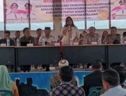 Pemerintah Kecamatan Kerajaan Gelar Musrenbang Tahun 2025