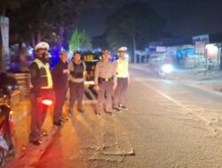 Patroli Malam Polres Tanah Karo untuk Jaga Kondusifitas