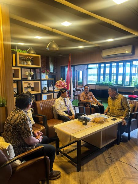 Pertemuan koordinasi Bupati Dairi dan Kementerian Pertanian, bertempat di Kantor Pusat Badan Pengembangan dan Penyuluhan SDM Pertanian - Gedung D, Kementerian Pertanian Republik Indonesia, Jumat, (22/3/2024).(foto/ist)