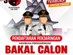 PDI-P Buka Pendaftaran Penjaringan Calon Bupati dan Wakil Bupati Dairi