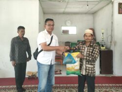 Sambut Lebaran, Umat Muslim di Parbuluan VI Terima Sembako Dari PT Gruti