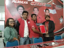 Freddy Sinaga Resmi Daftar Calon Kepala Daerah ke PDI-P