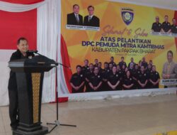 Pj Bupati Dairi Hadiri Pelantikan DPC Pemuda Mitra Kamtibmas Pakpak Bharat