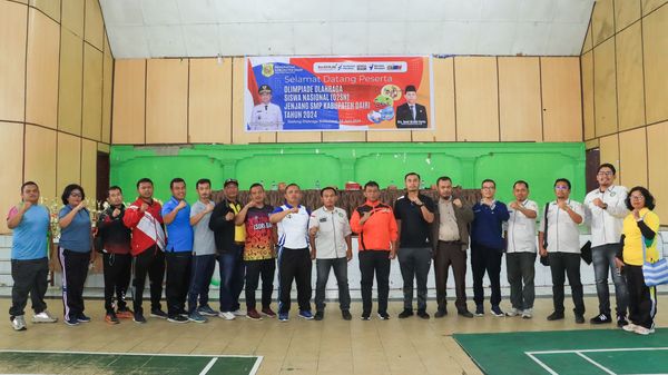 Pemkab Dairi Gelar Seleksi Olimpiade Olahraga Siswa Nasional. (foto/ist)