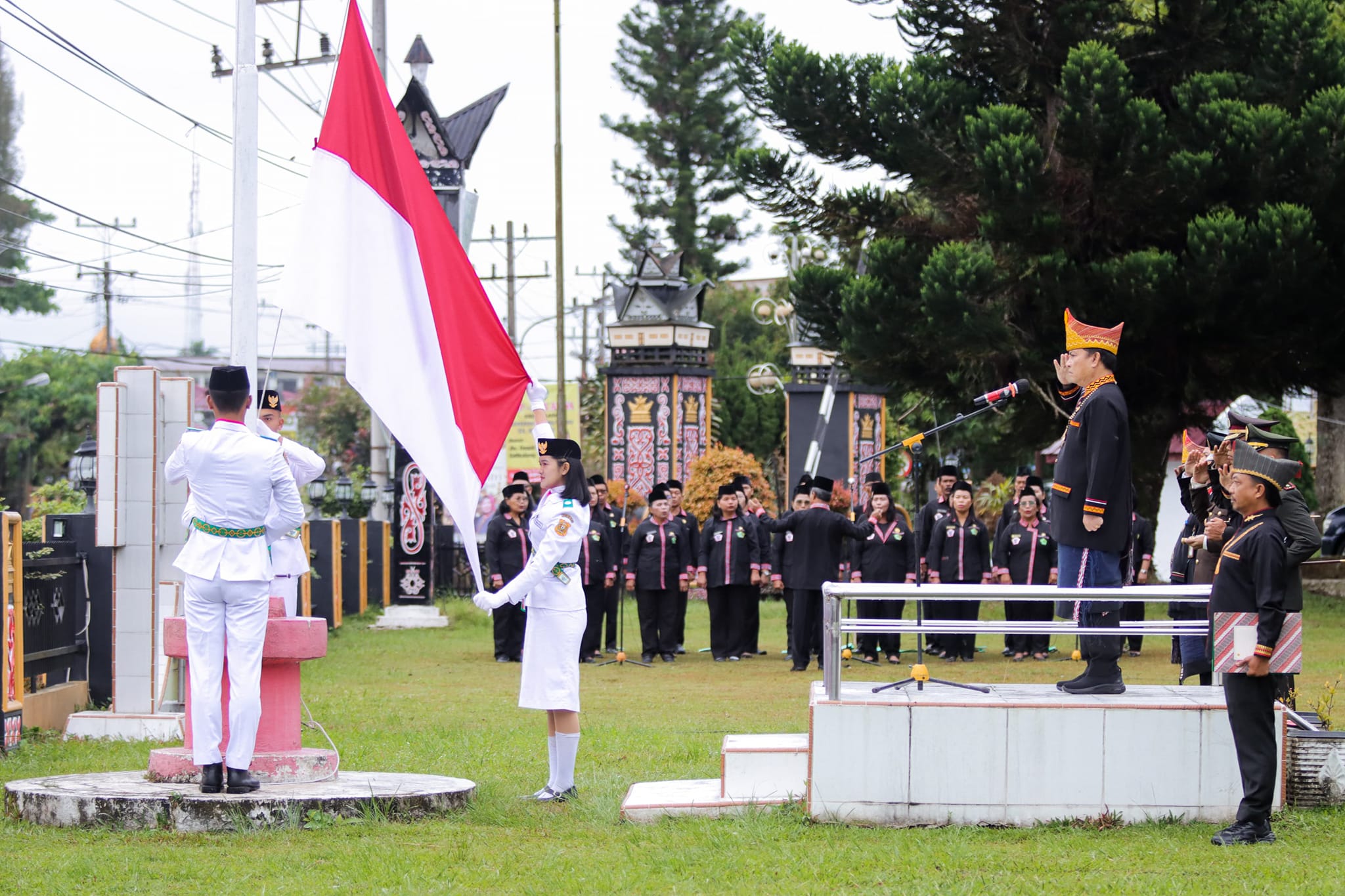 Pj. Bupati Charles Bantjin jadi Irup Harlah Pacasila, 1 Juni 2024. (foto/ist)