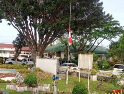 Sejumlah Kantor Pemerintah di Dairi Kibarkan Bendera Setengah Tiang, Ada Apa?