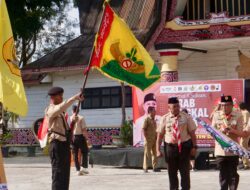 Penjabat Bupati Dairi Lepas Peserta Kirab Tangkal Napza Kwarcab Pramuka