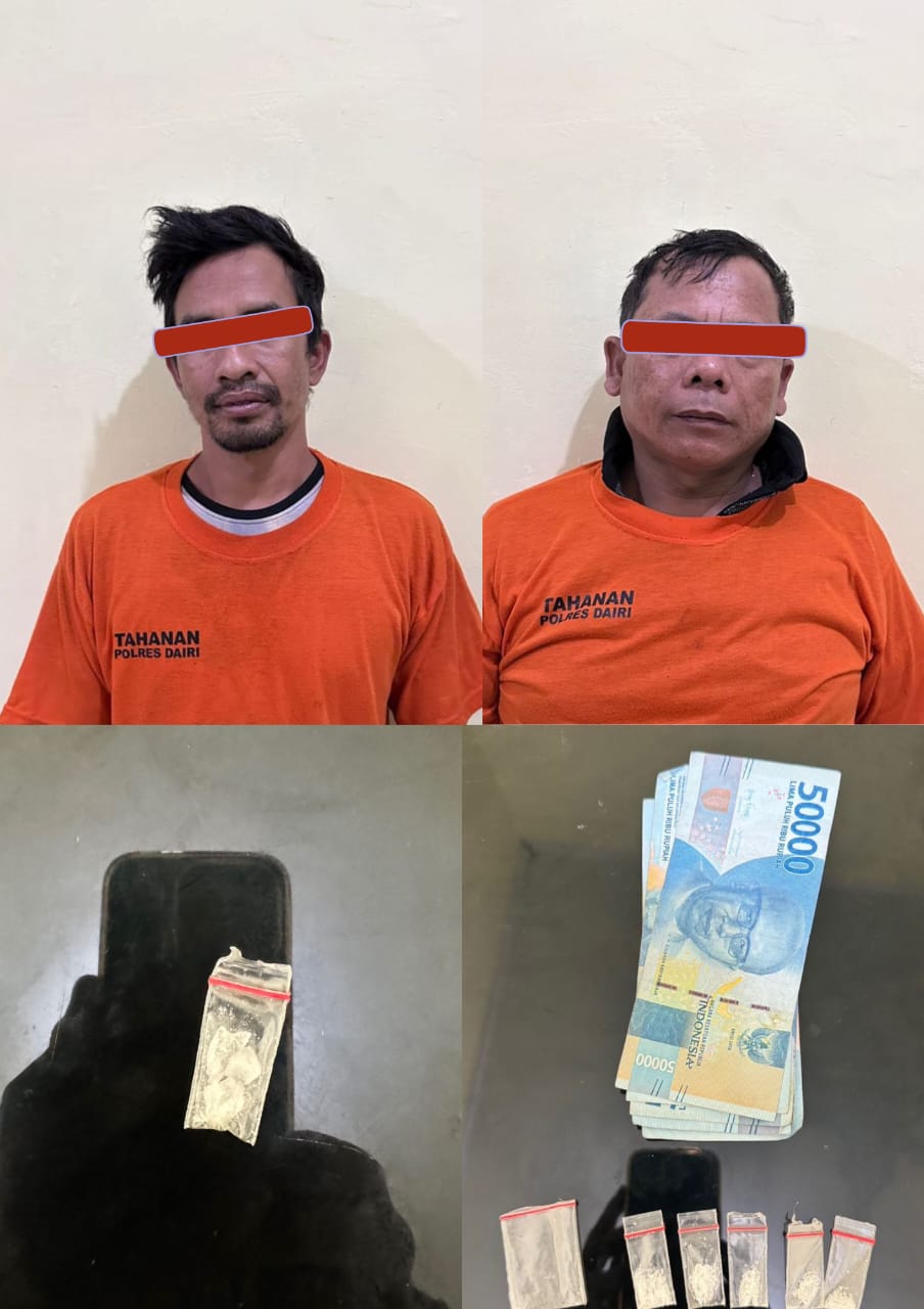 Foto tersangka yakni ESP (37) dan GES (47). (foto/ist)