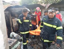 Rumah Ludes Dilahap Si Jago Merah, Satu Orang Tewas Terbakar