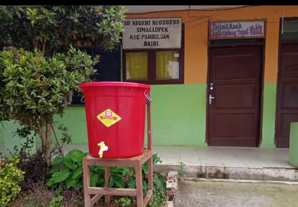 SD Negeri 030298 Simallopuk Kecamatan Parbuluan.(dok)