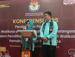 Pasangan Susanti – Ronald Mendaftar ke KPU Kota Pematangsiantar