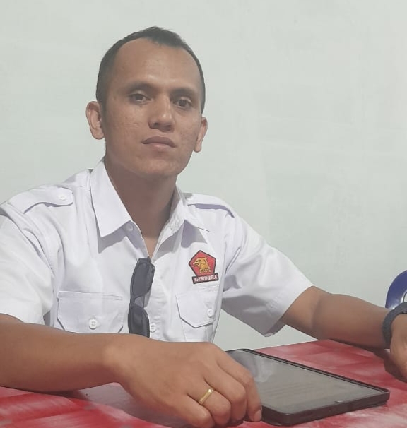 Joel Simanullang Ketua Tim Penjaringan Calon Bupati dan Calon Wakil bupati Partai Gerindra Kabupaten Dairi.(ist)