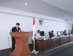 Pj Bupati Dairi Sampaikan Nota Pengantar Bupati Atas RKU APBD dan Plafon Anggaran Sementara TA 2025