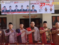 KPU Dairi Upacara HUT RI ke-79, Ariyanto Ajak Sukseskan Pilkada 2024