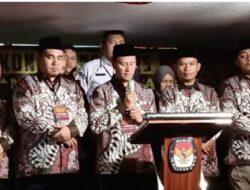 KPU Umumkan 5 Pasangan Bacalon Bupati dan Wakil Bupati yang mendaftar