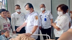 Pj Bupati Dairi, Charles Bantjin kunjungi RSUD Sidikalang, Rabu (3/9/2024)