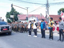 Pj Sekda Sambut Rombongan Kirab Api PON XXI