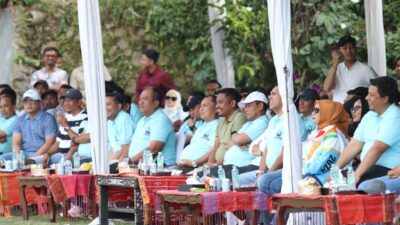 Kepala Kantor Regional VI BKN Medan Janri Simanungkalit yang hadir secara virtual menyampaikan agar seluruh ASN menjaga netralitas dalam kehidupan sehari-hari. (foto/ist)