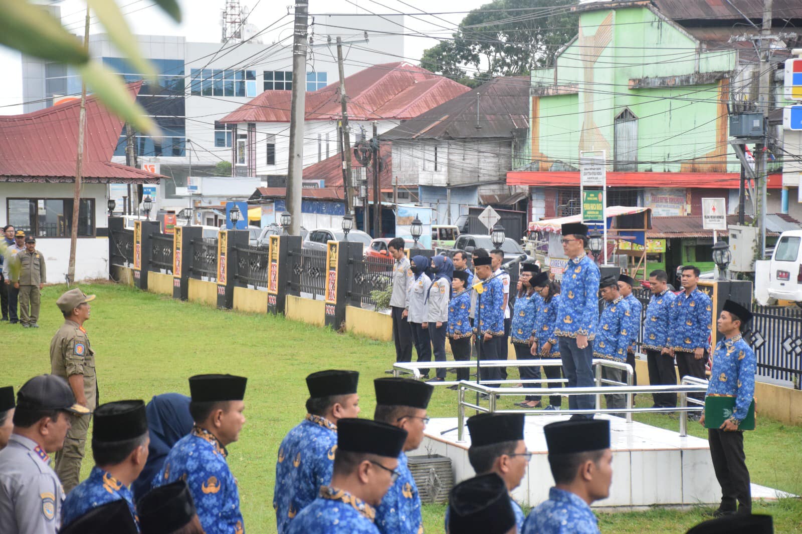 Upacara Hari Kesadaran Nasional di Dairi. (foto/ist)