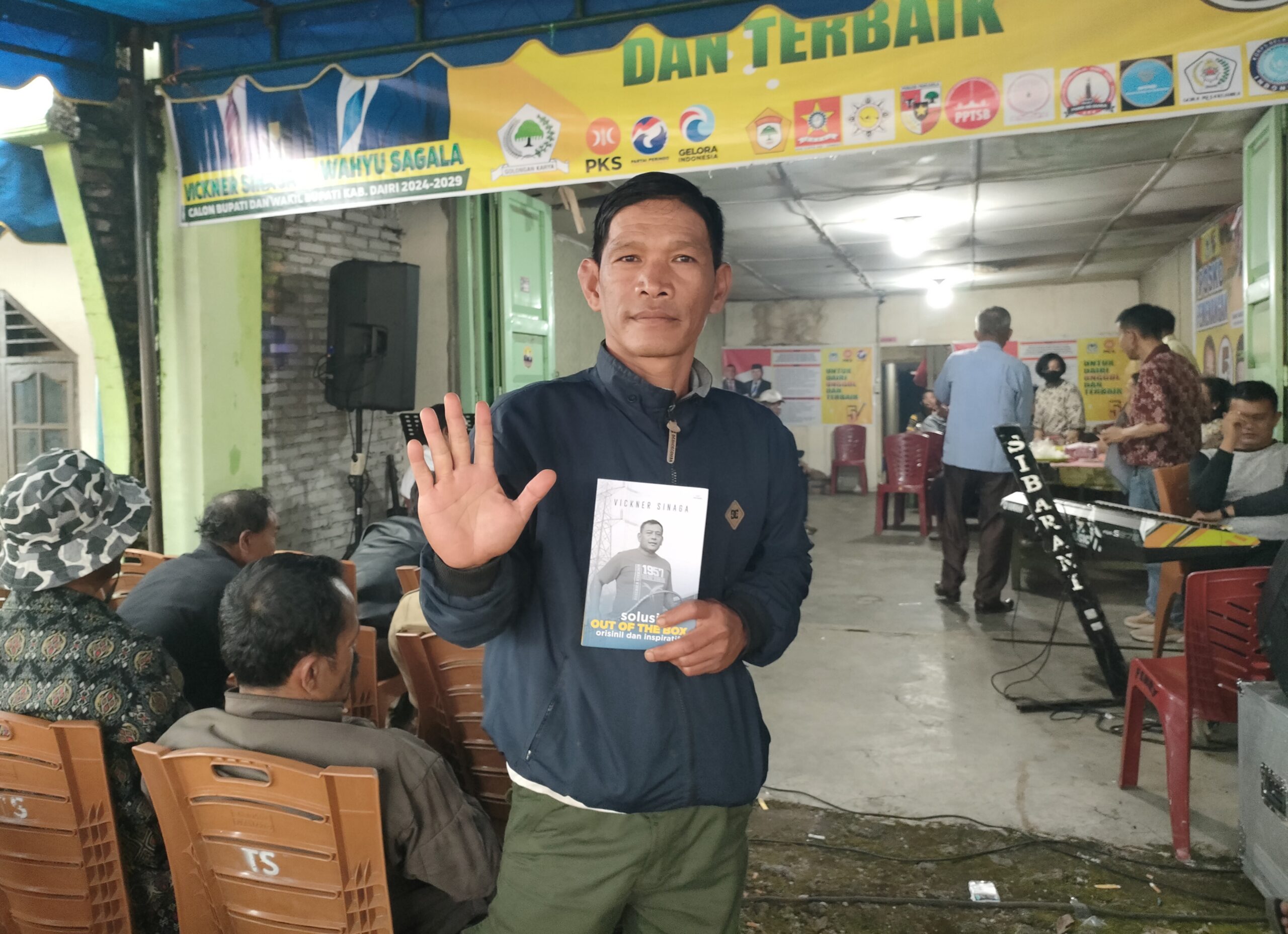 Parulian Munte.(Foto/Iwan)