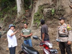 Terisolir Akibat Longsor, Pj Bupati Dairi Cek Langsung Kondisi Terkini Desa Suka Dame, Tanah Pinem