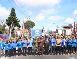 Meriahkan Hari Sumpah Pemuda Ke-96 di PemKab Dairi dan KNPI Dairi Gelar Kirab Budaya