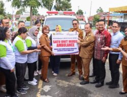 RSUD Sidikalang Terima 1 Unit Mobil Ambulance CSR dari PT Bank Sumut