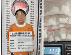 Kantongi Sabu, Seorang Pria Dibekuk Polisi dari Depan SMP N 2 Siantar
