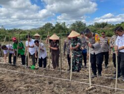 Pemkab Dairi Dukung Gugus Tugas Polri Sukseskan Ketahanan Pangan