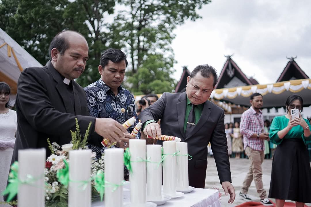 Perayaan Natal Oikumene Pemerintah Kabupaten Dairi.(Ist)