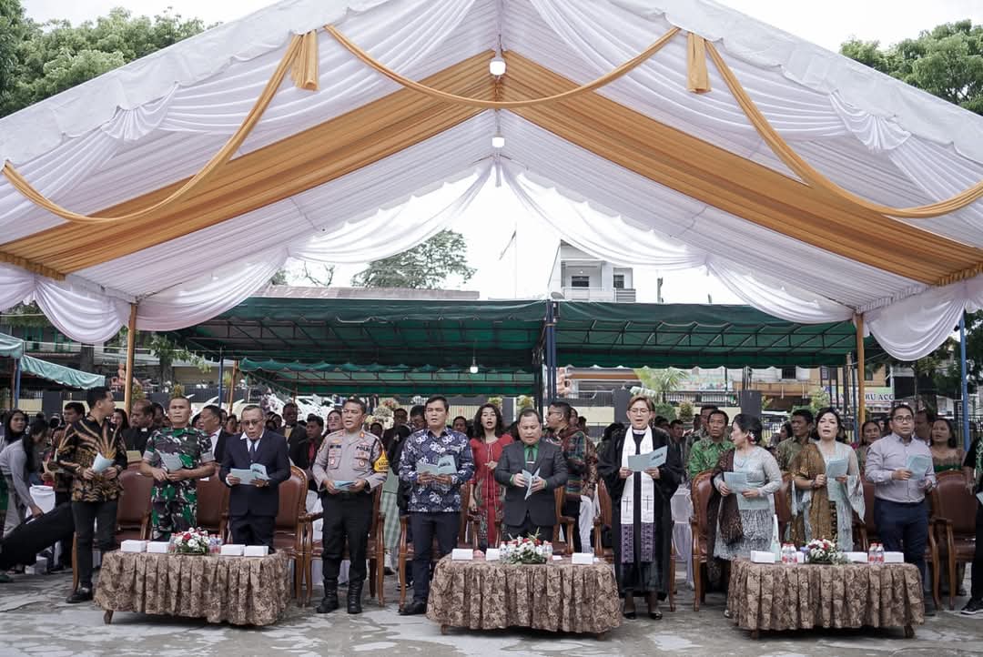 Perayaan Natal Oikumene Pemerintah Kabupaten Dairi.(Ist)