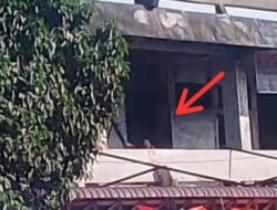 Terjadi Penjarahan Besi Kios Lantai Dua Eks Kebakaran Pajak Horas Siantar