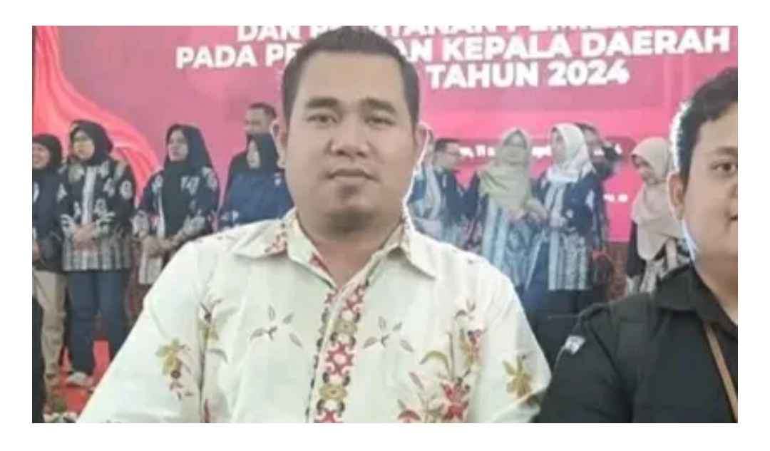 Komisioner KPU Kabupaten Dairi Rono Anto Sinaga.(Ist)