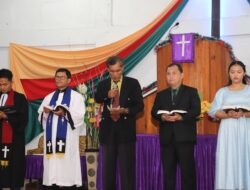 Pj Bupati Dairi Ikut Berliturgi Rayakan Malam Natal