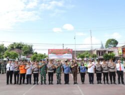 Pj Sekda Dairi Ikuti Apel Gelar Pasukan Operasi Lilin Toba 2024