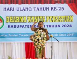 Peringatan HUT DWP ke-25, Pj Bupati Dairi Ajak Anggota dan Keluarga ASN Tingkatan Kapasitas Menuju Indonesia Emas 2045
