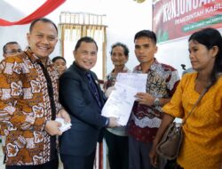 Hari Pertama Kunjungan Kasih Natal Pemkab Dairi Bersama Masyarakat Desa Lae Ambat